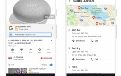 Drive-to-store : Les nouveautés de Google Shopping